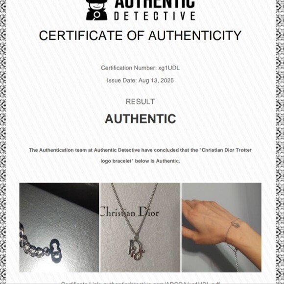 Dior Trotter bracelet EUC w/COA - Picture 7 of 7